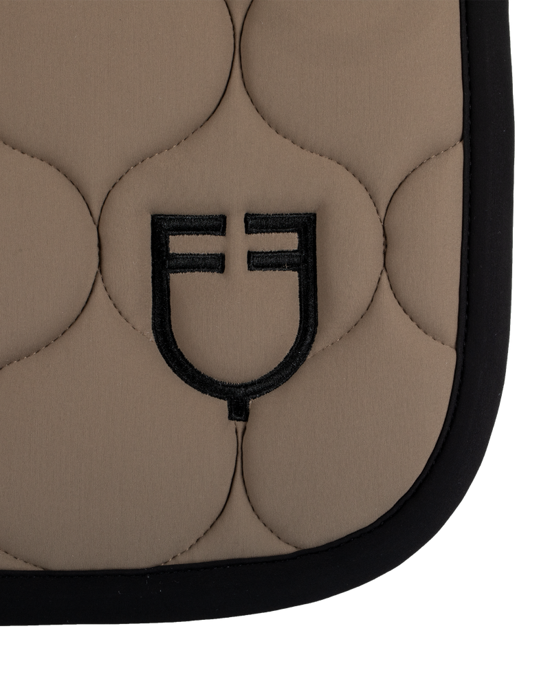 Equestro Jumping Saddle Pad Onion Jersey Black Line Edition