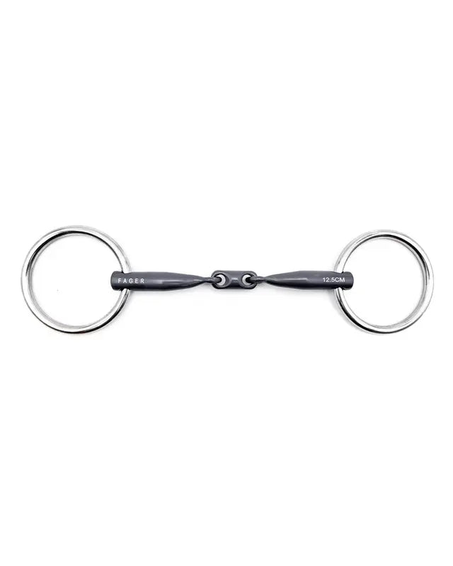 Fager Vendela Titanium Bradoon Loose Rings