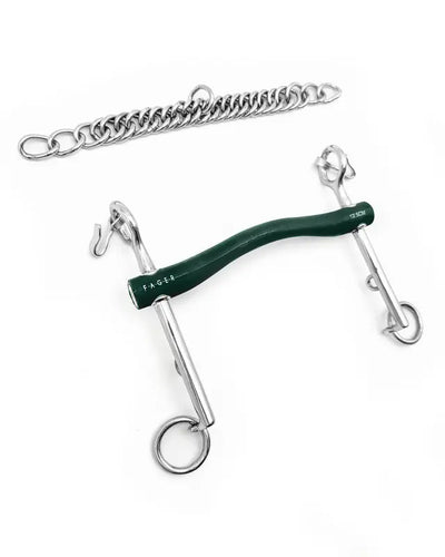 Fager Andrea Hard Rubber Bit Weymouth