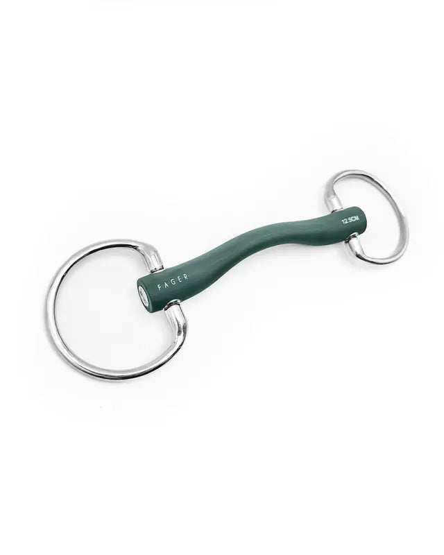 Fager Andrea Soft Rubber Bit Fixed Rings
