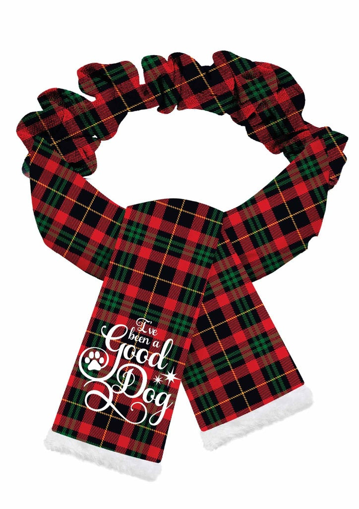 Merry Pets Good Dog Xmas Scarf