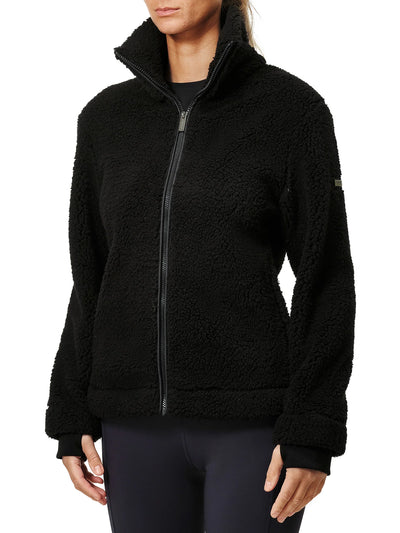 Equestrian Stockholm Teddy Fleece Jacket Black