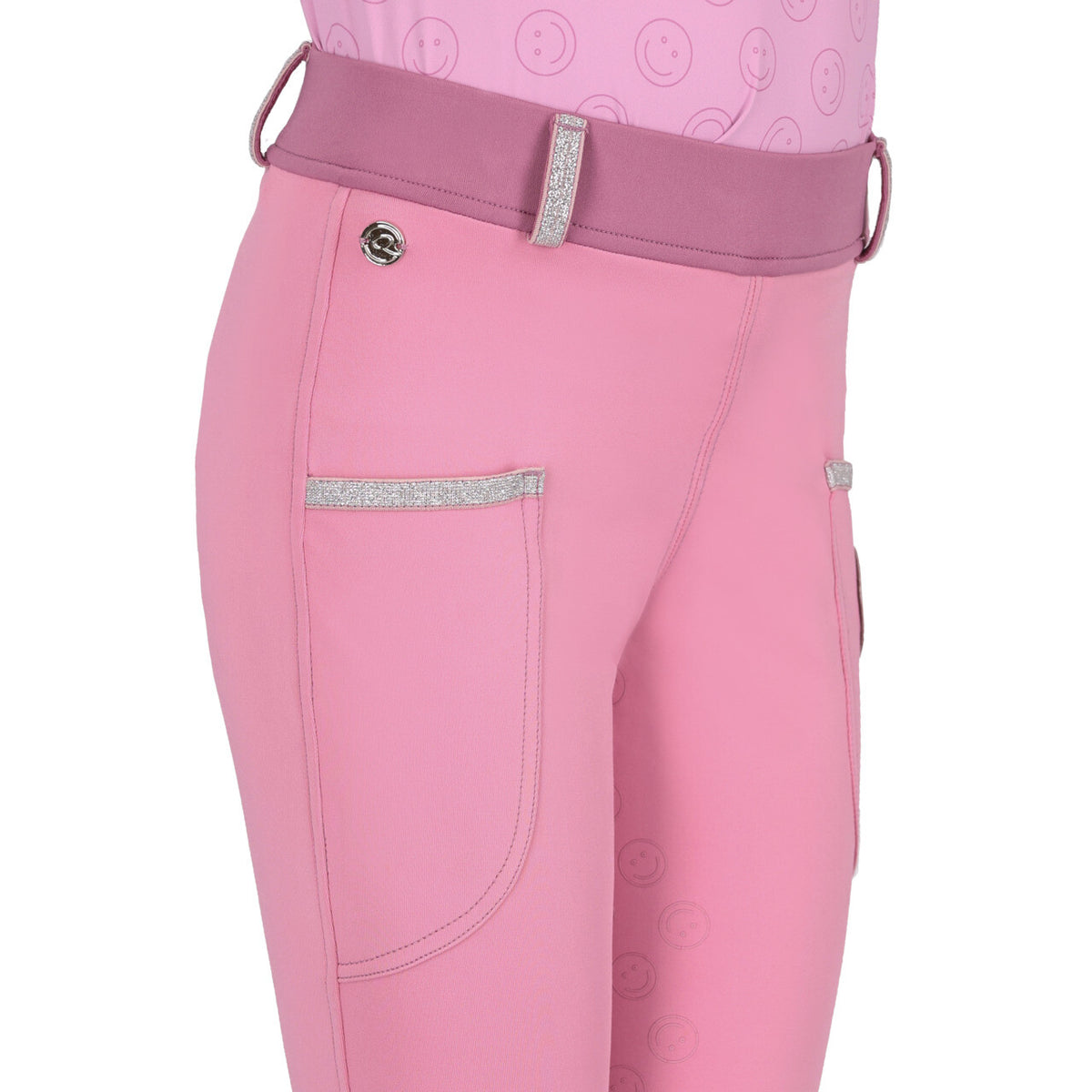 QHP Riding tights Rosalynn Junior Full Grip