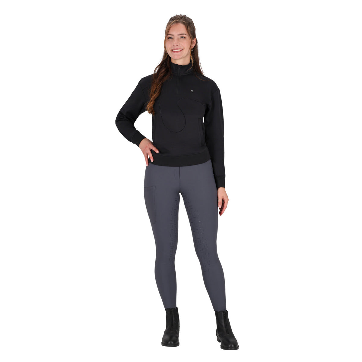 QHP Sweater Half Zip Livora
