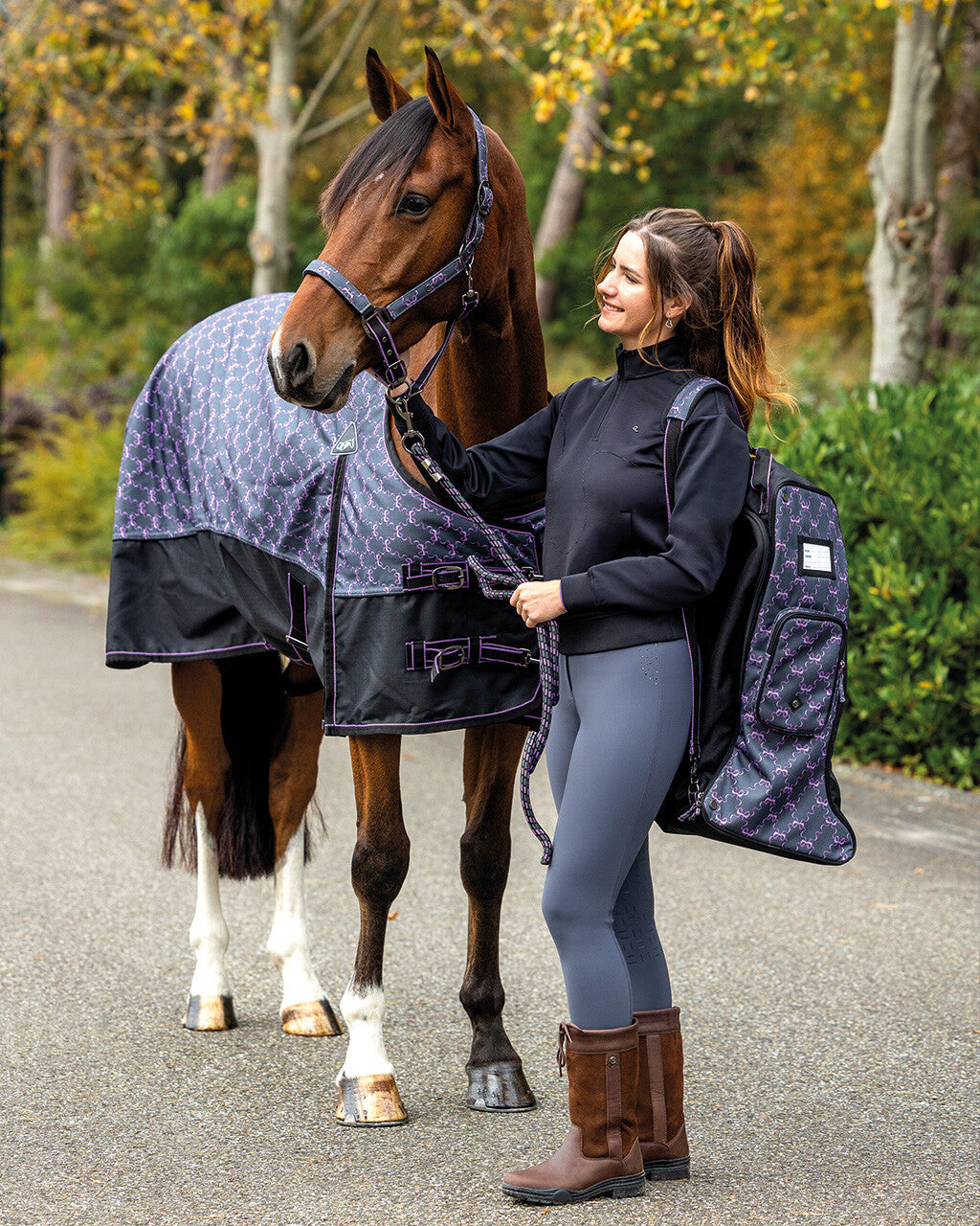 QHP Sweater Half Zip Livora