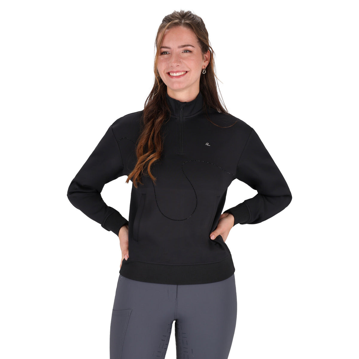 QHP Sweater Half Zip Livora