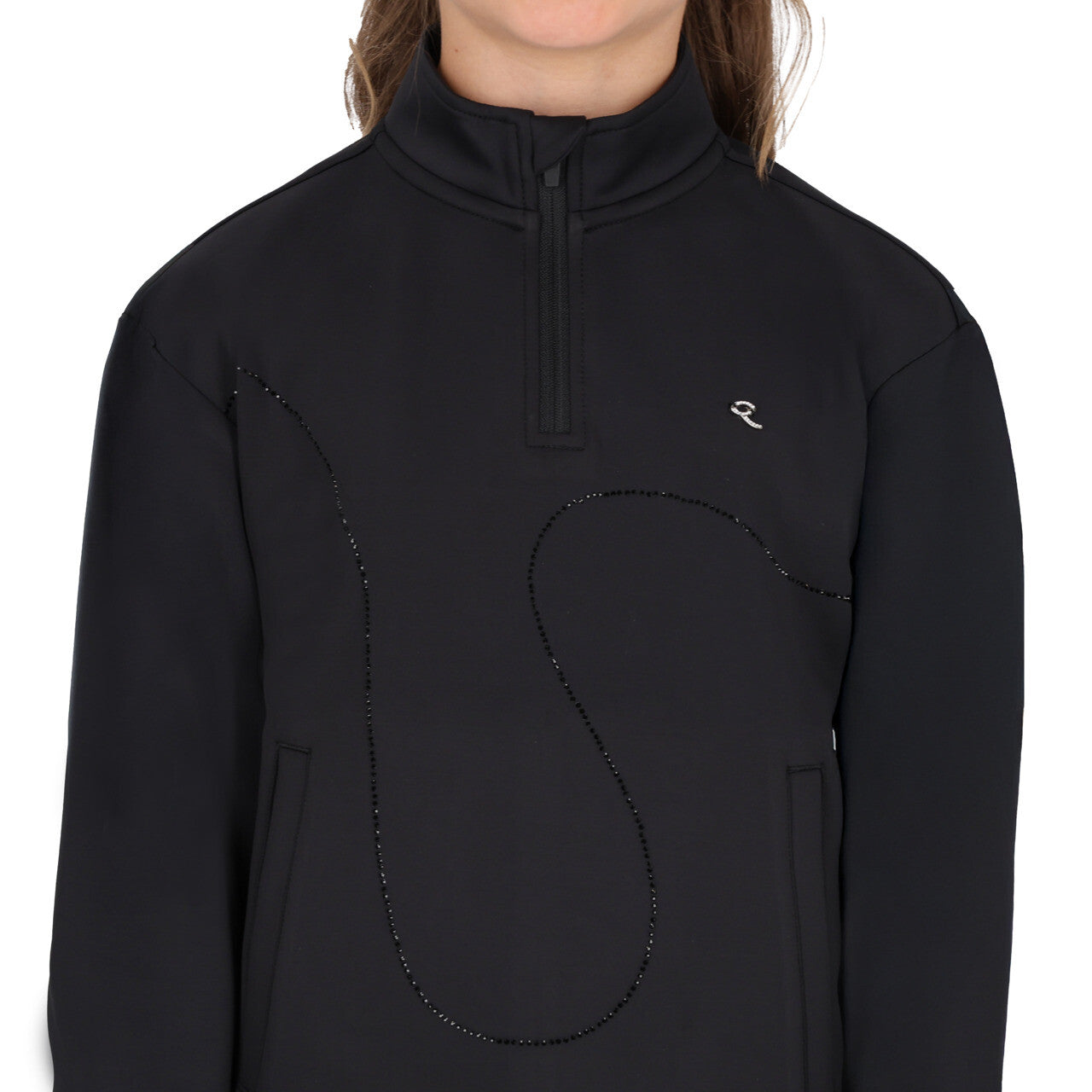 QHP Sweater half zip Livora Junior
