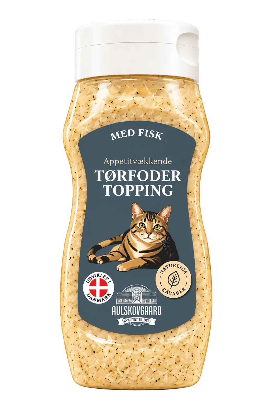 Avlskovgaard Tørfoder Topping Med Fisk Til Kat