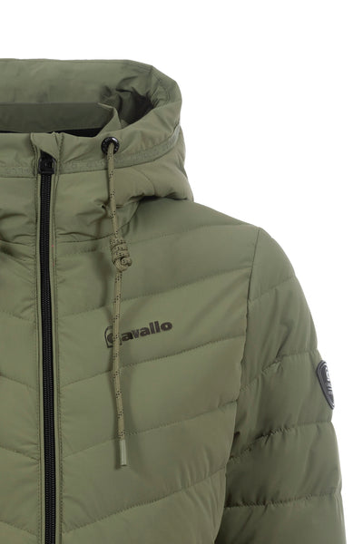 Cavallo Cavalraven short quilted jacket