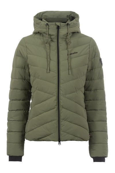 Cavallo Cavalraven short quilted jacket