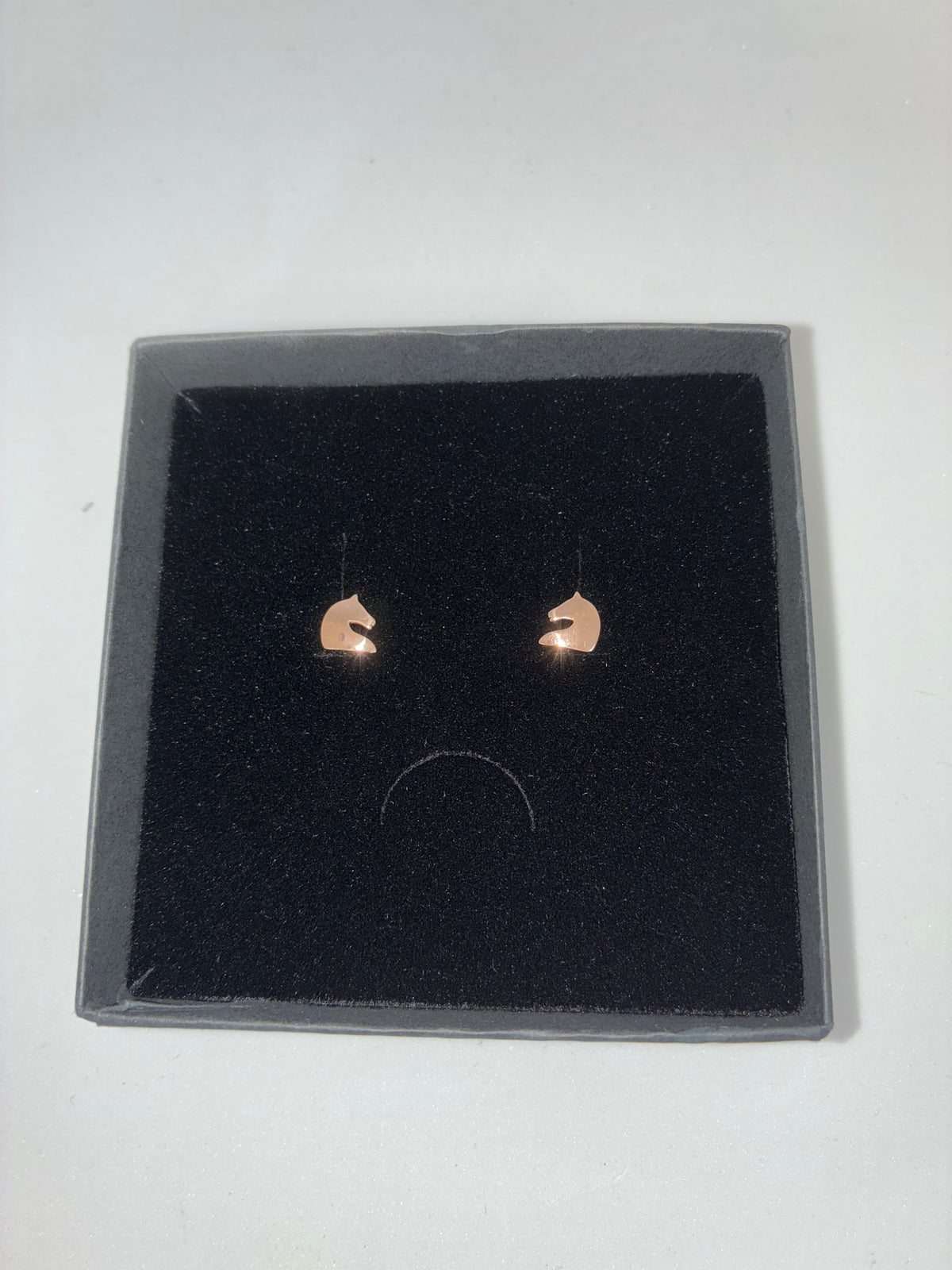 Jo´s Stering Silver Morgan Horse Earrings