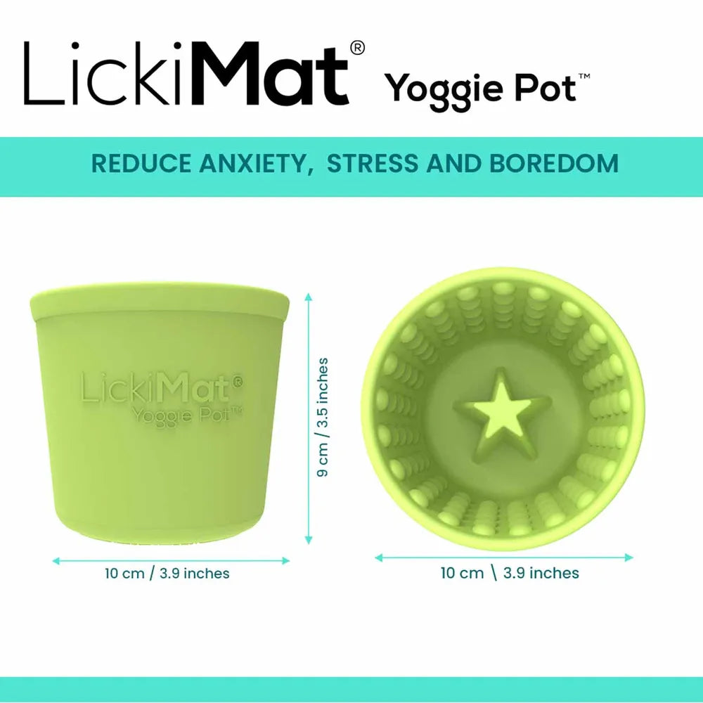 Vet Developed LickiMat Yoggie Pot