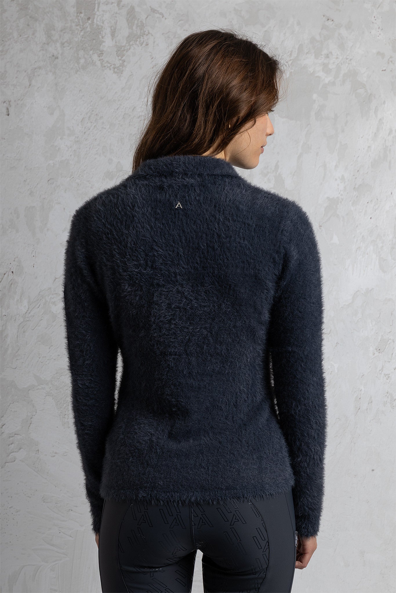 ANKY® Long Sleeve Fluffy Polo