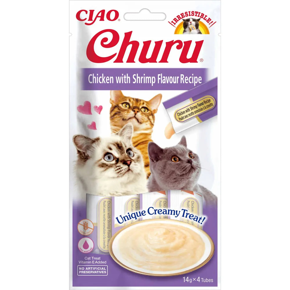 Churu Cat Chicken With Shrimp Flavor