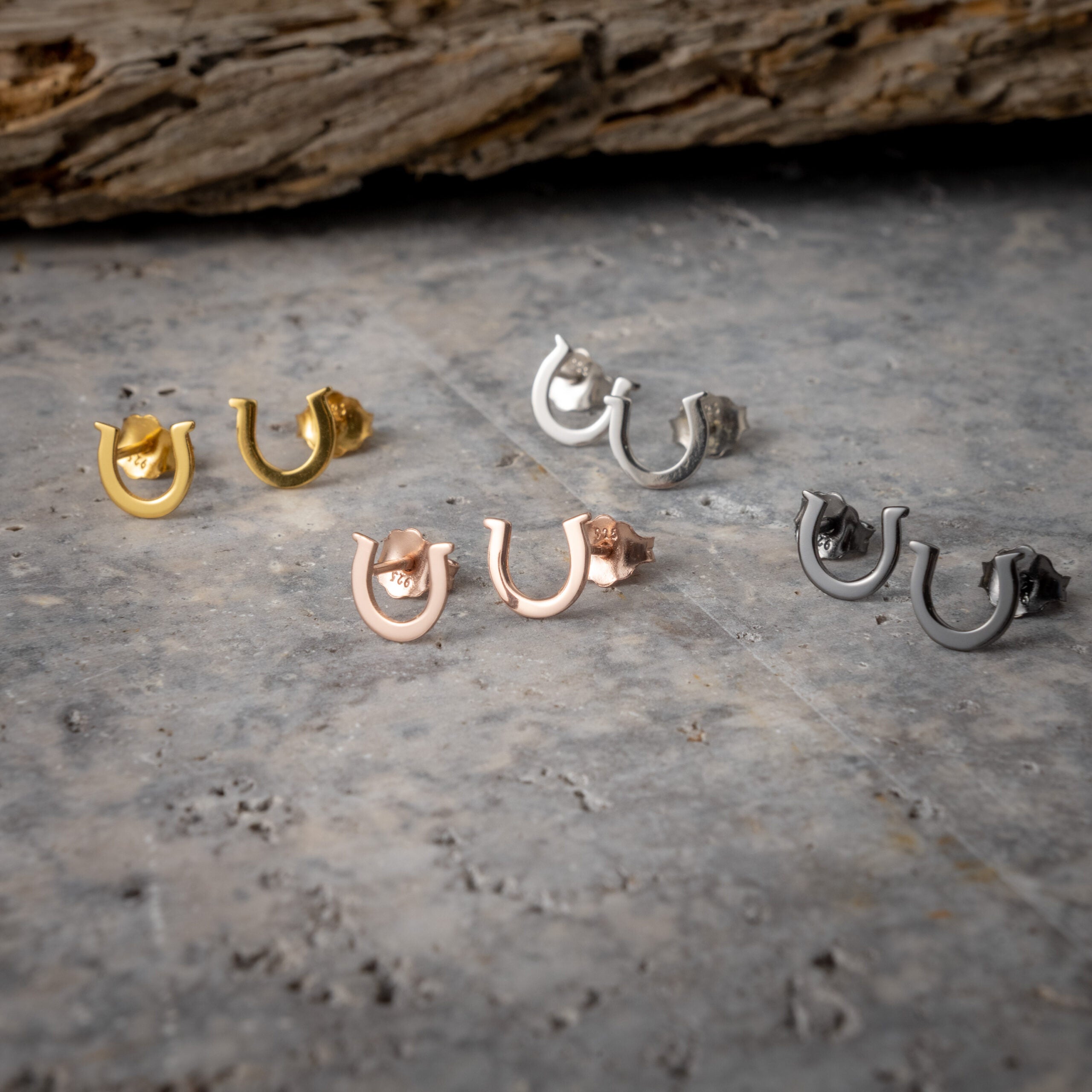 Jo´s Stering Silver Horeshoe Earrings