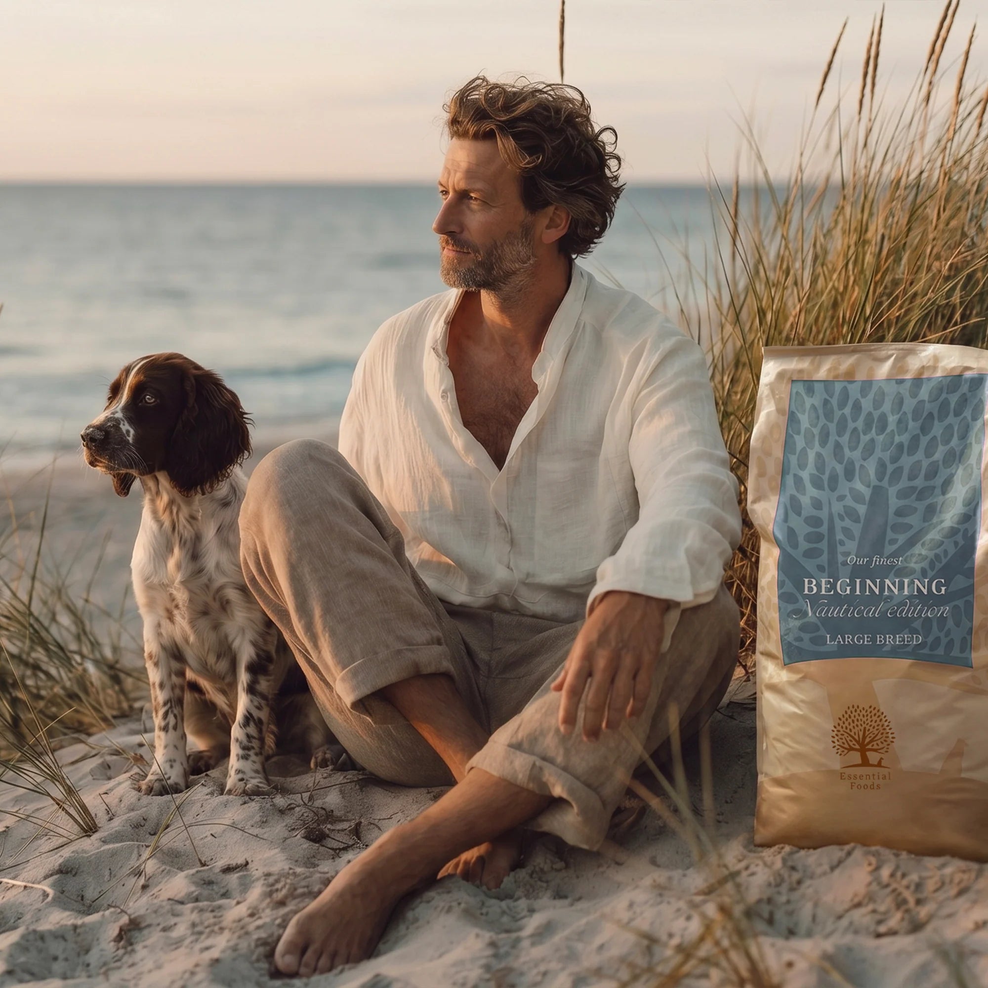 Essential Foods Beginning Large Breed Nautical Edition