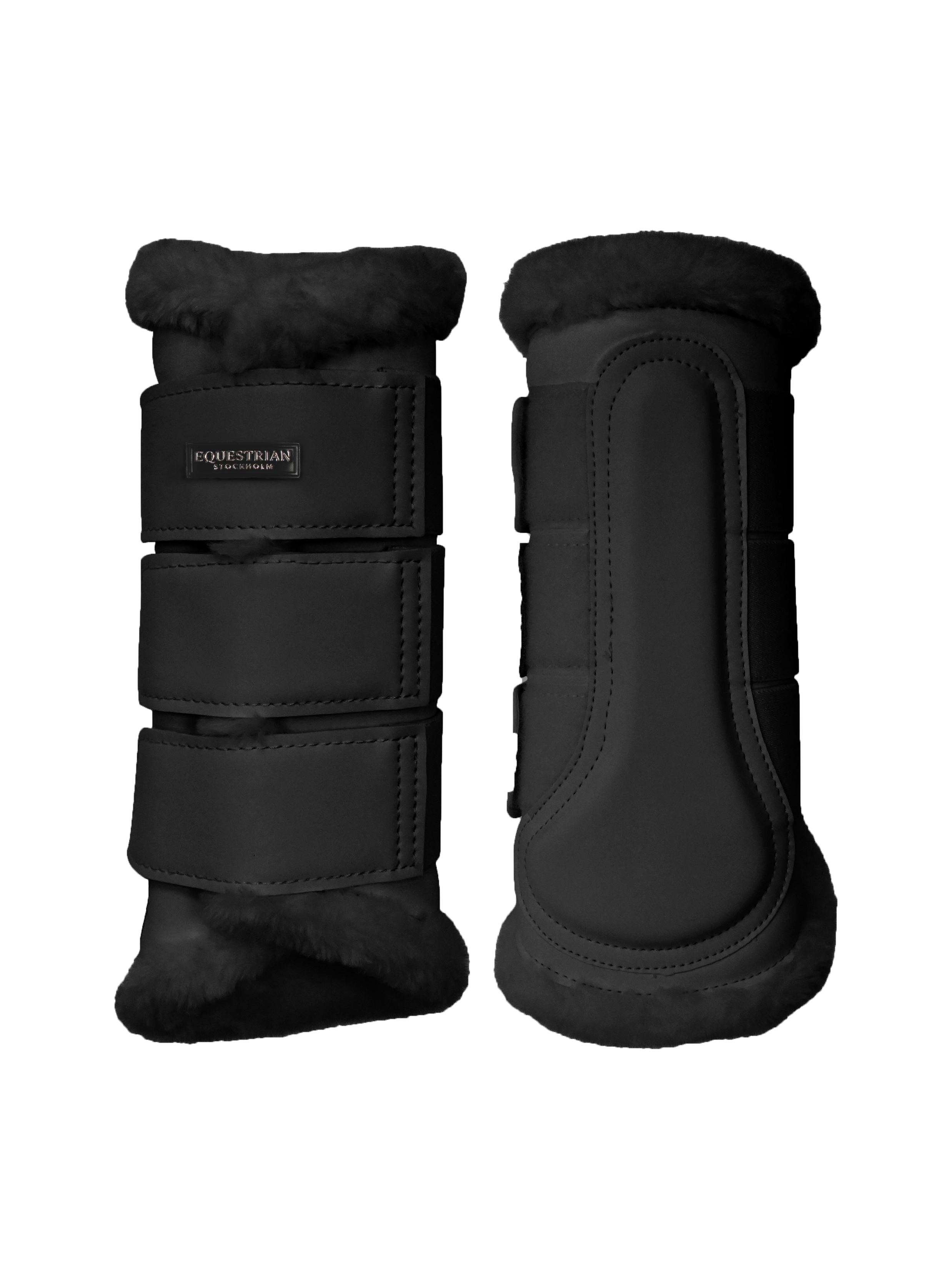 Equestrian Stockholm Black Brushing Boots
