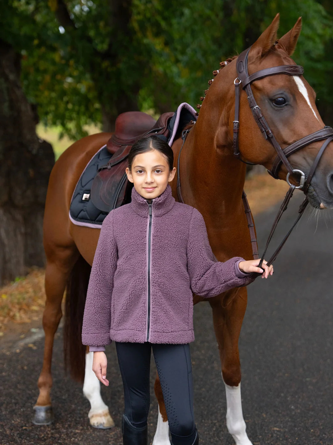 Equestrian Stockholm Young Rider Teddy Fleece Jacket