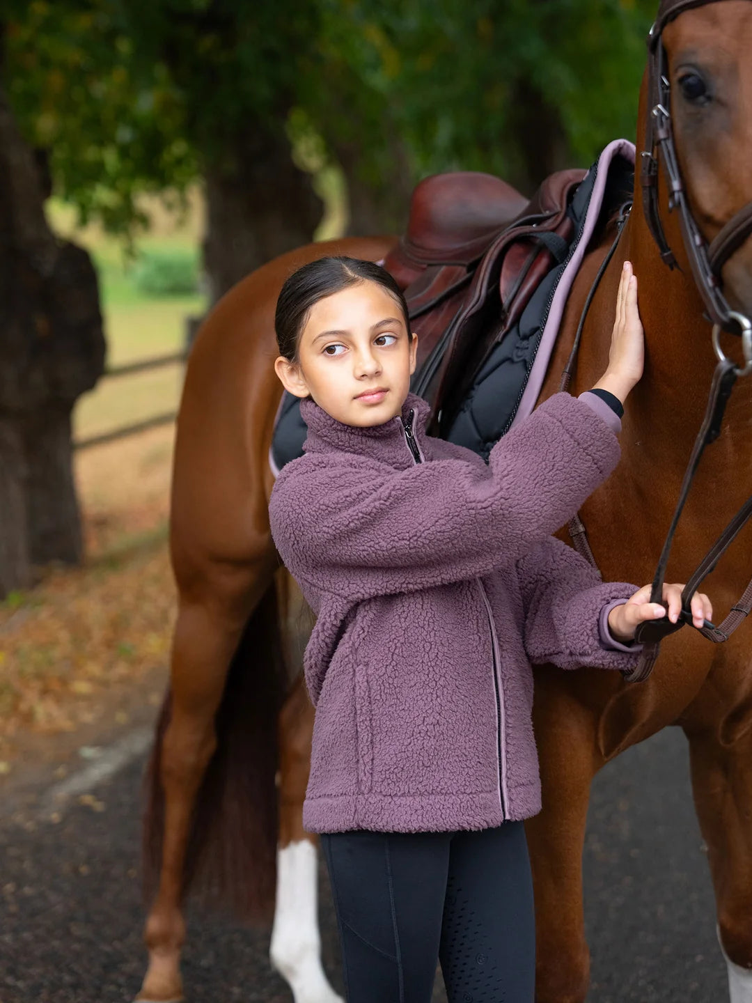 Equestrian Stockholm Young Rider Teddy Fleece Jacket