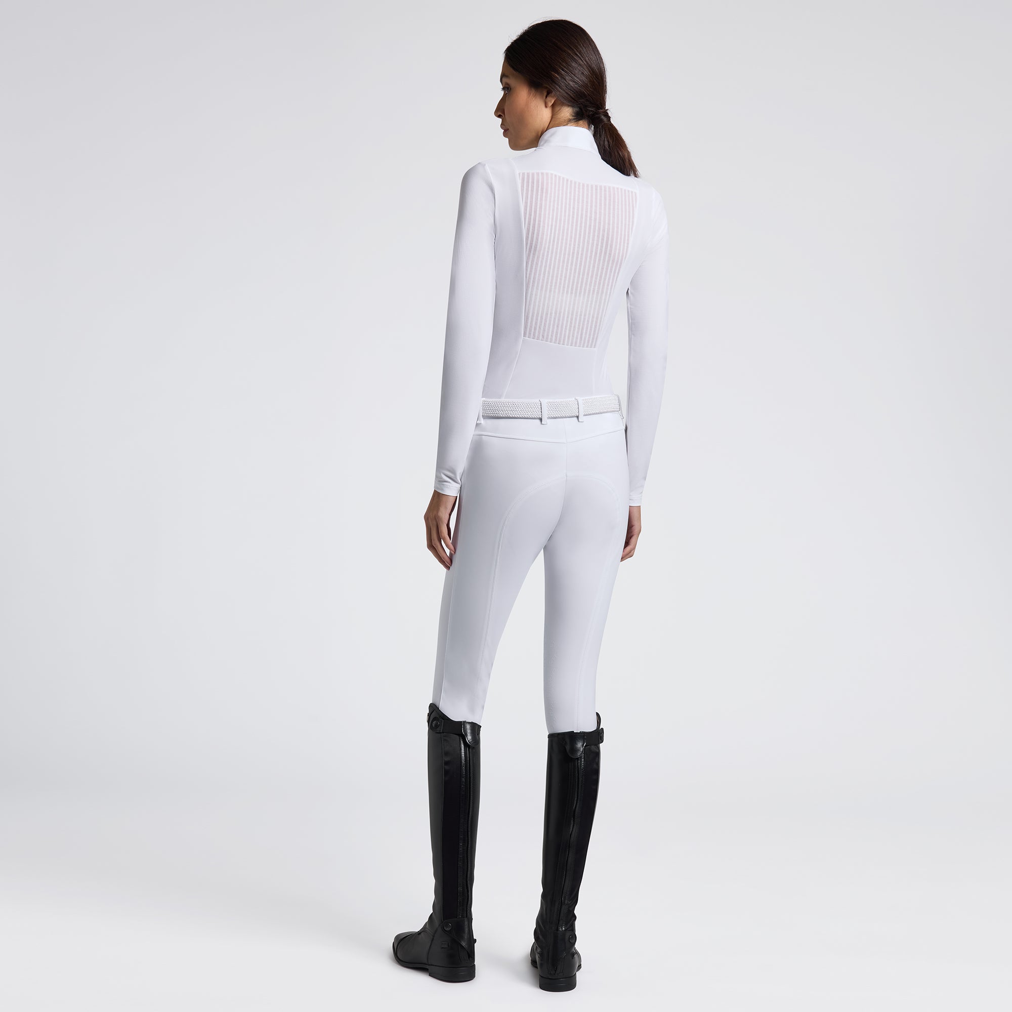 CT L/S Warm Jersey w/Jacquard Insert Competition Shirt - OUTLET