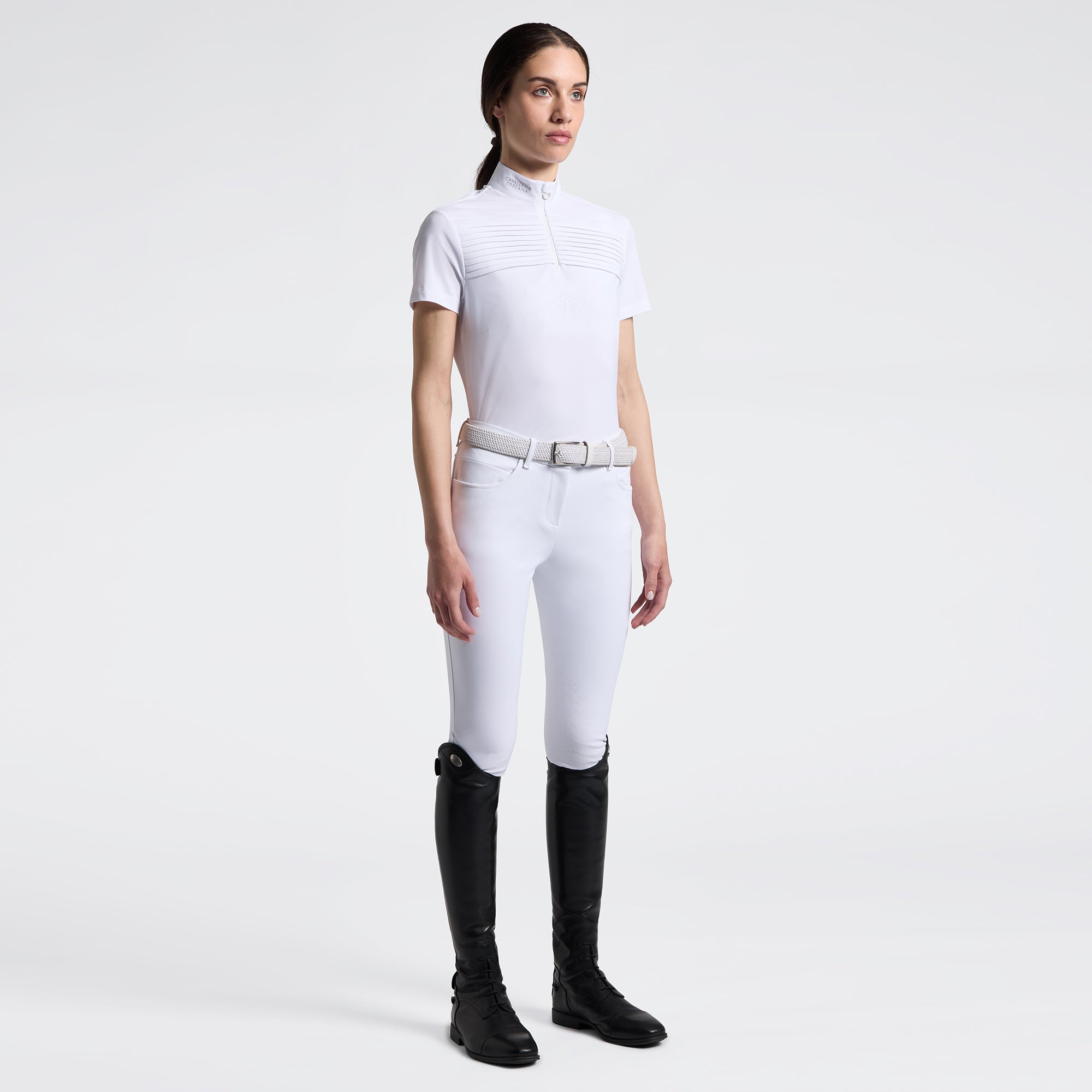 CT S/S Pleated Insert Competition Shirt - OUTLET