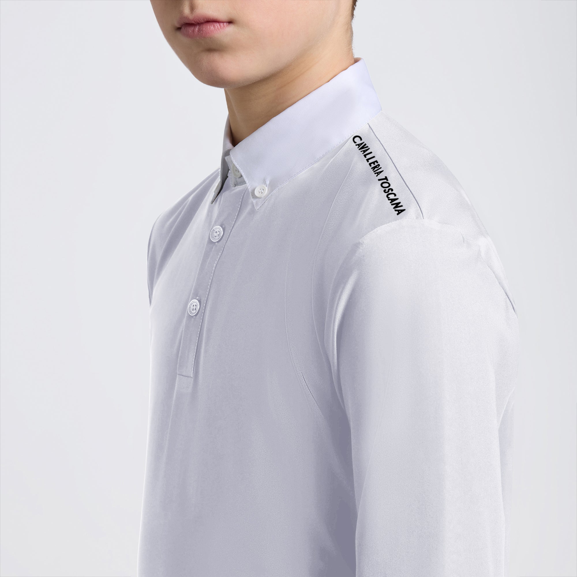 CT L/S Jersey w/Insert Print Logo Competition Shirt Boys - OUTLET