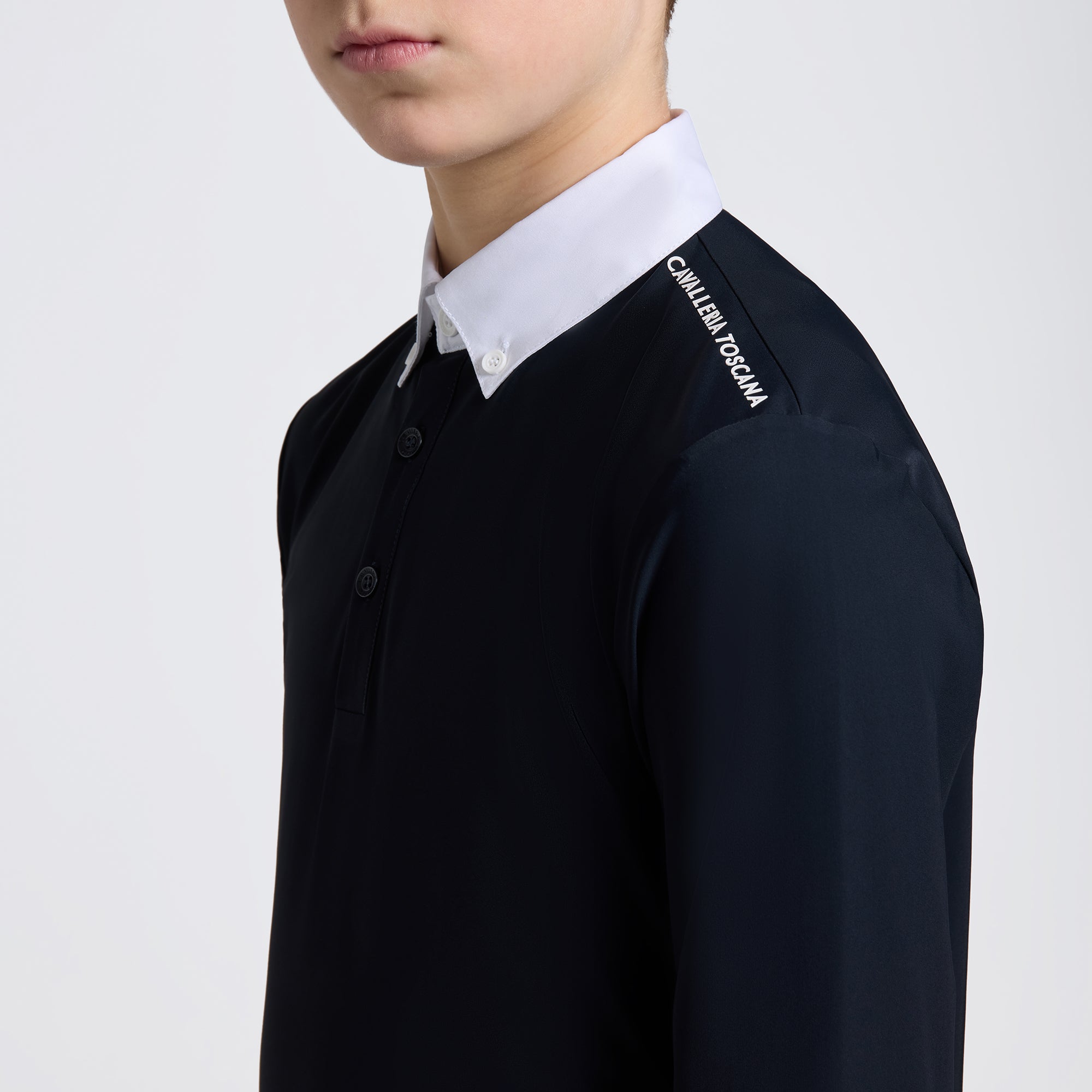 CT L/S Jersey w/Insert Print Logo Competition Shirt Boys - OUTLET