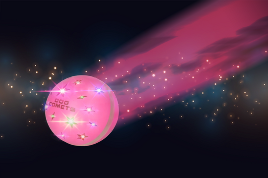 Dog Comets Helix Pink