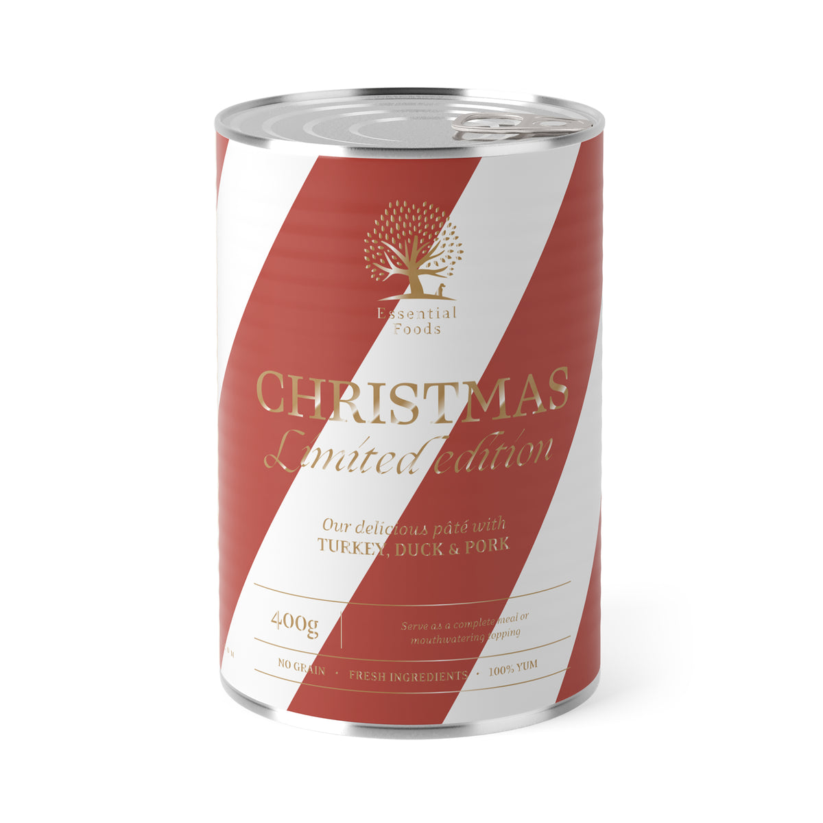 Essential Foods Christmas Dog Paté Limited Edition