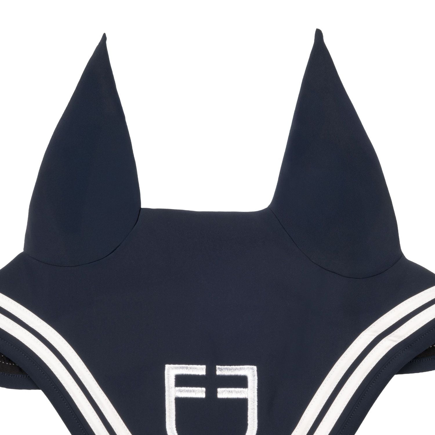 Equestro Double Stripes Fly Veil