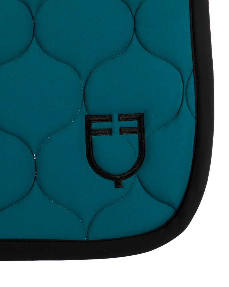 Equestro Jumping Saddle Pad Onion Jersey Black Line Edition