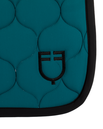 Equestro Jumping Saddle Pad Onion Jersey Black Line Edition