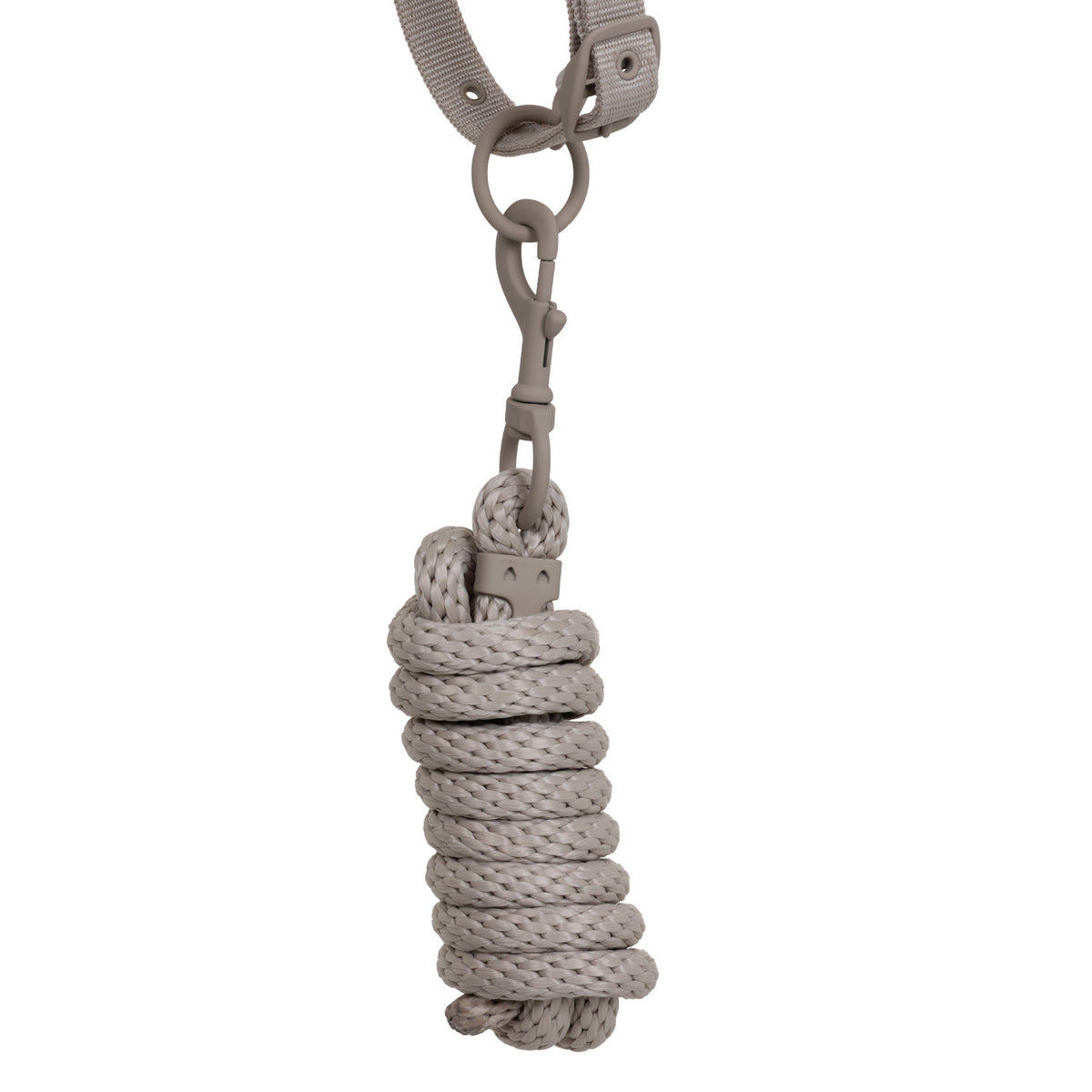 Equestro Technical Halter With Double Adjustment And Rubber-Coated Buckles