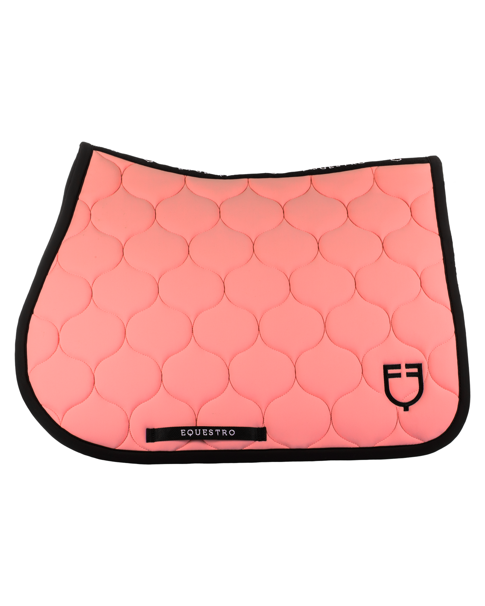 Equestro Jumping Saddle Pad Onion Jersey Black Line Edition