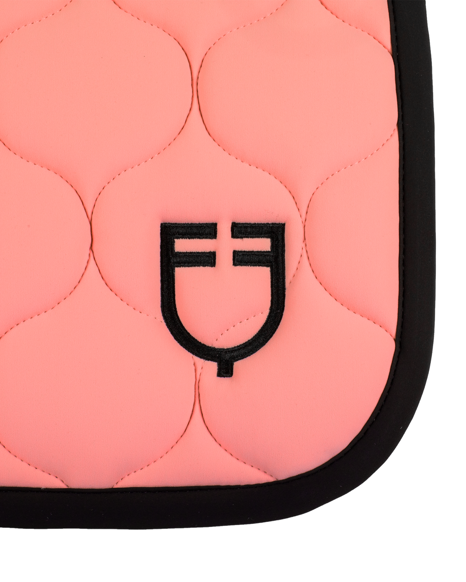 Equestro Jumping Saddle Pad Onion Jersey Black Line Edition