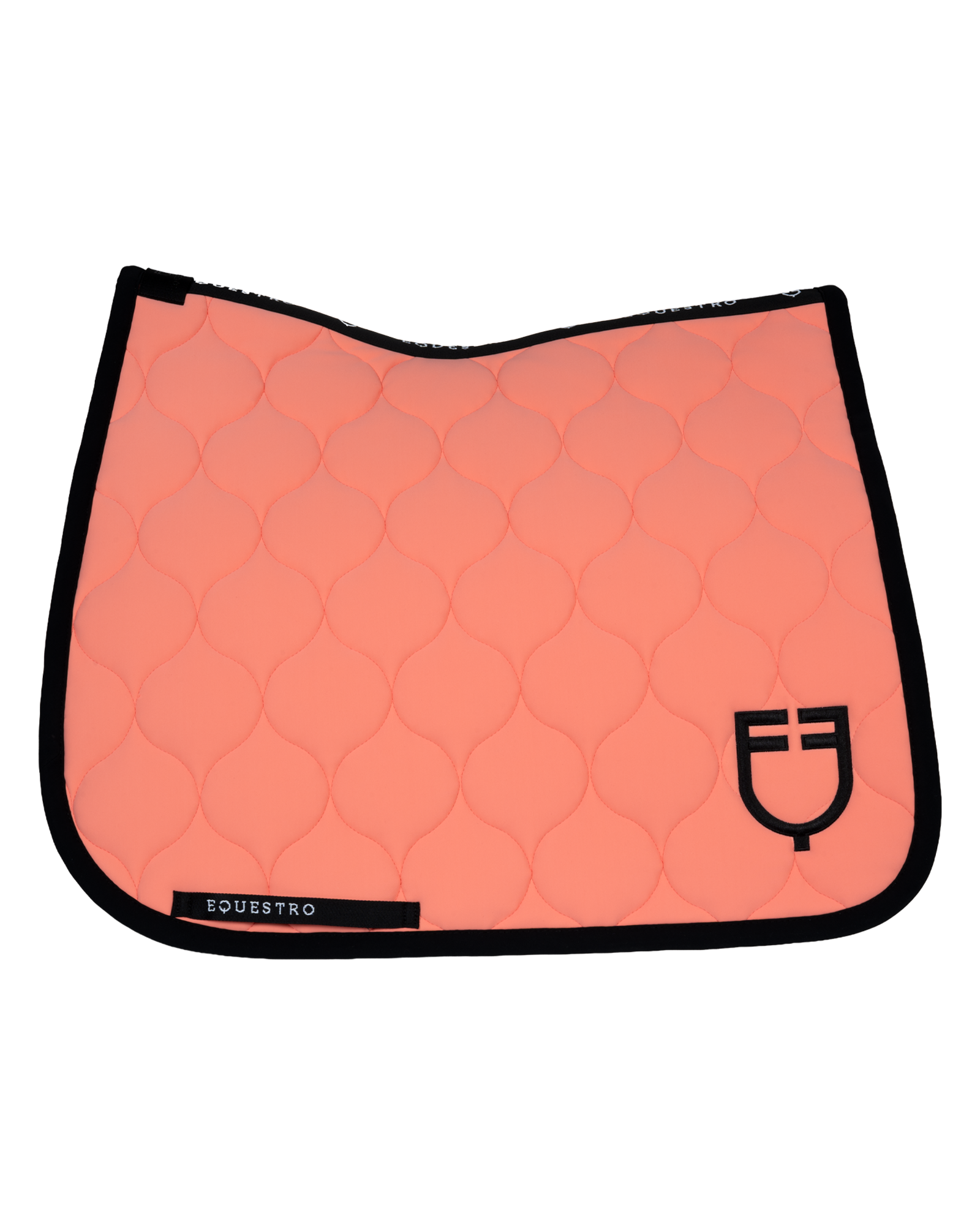 Equestro Dressage Saddle Pad Onion Jersey Black Line Edition