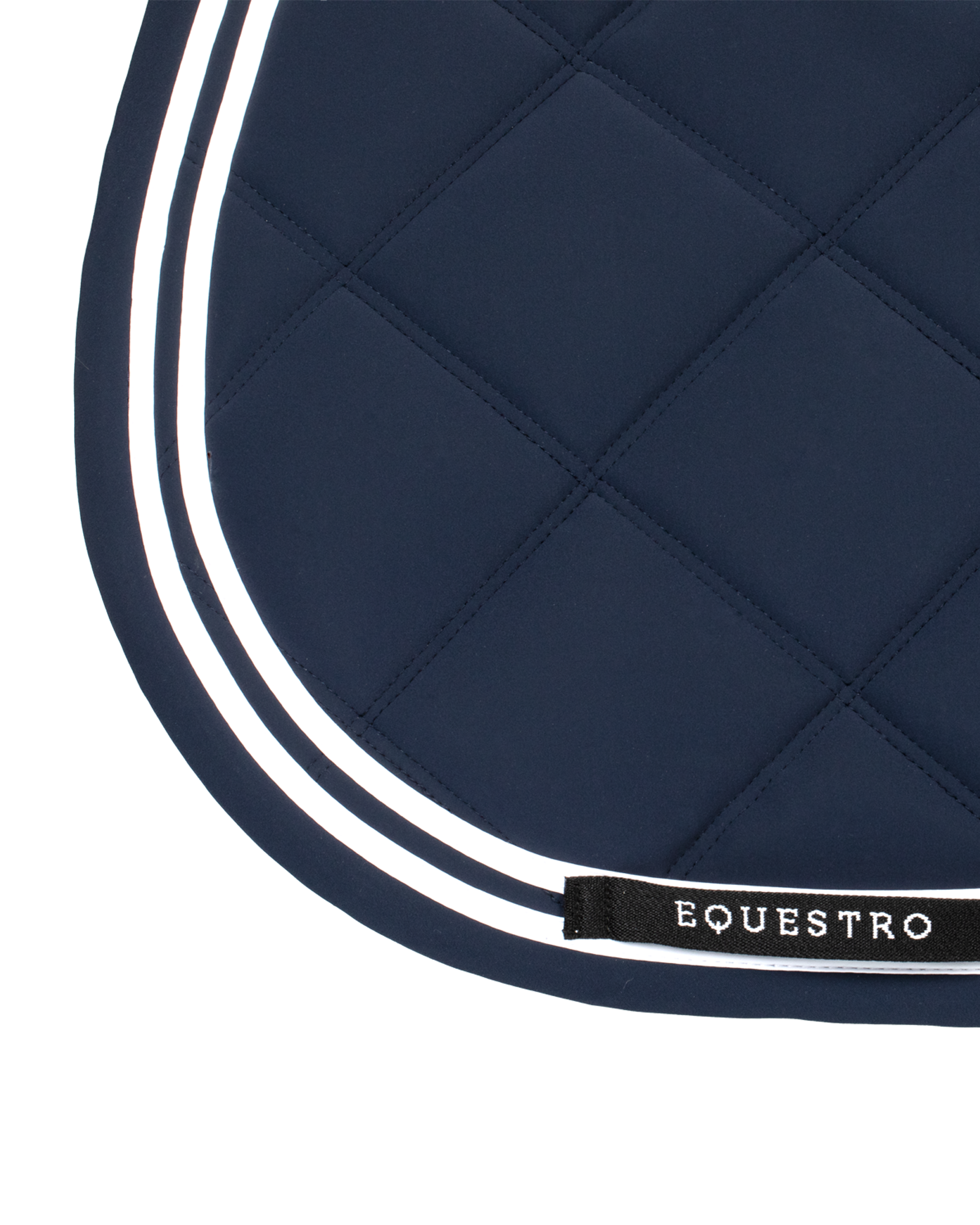 Equestro Double Stribes Quilting Jumping Saddle Pad
