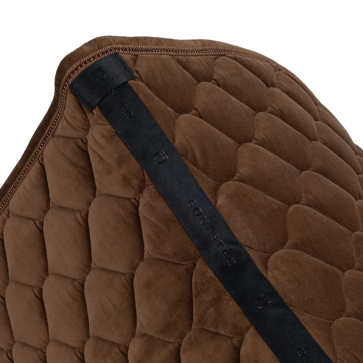 Equestro Velvet Stone Jumping Saddle Pad