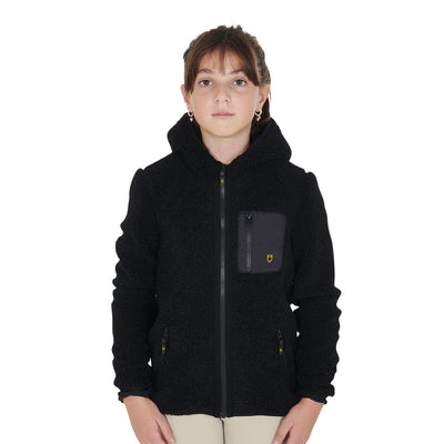 Equestro Junior Teddy Full Zip Jacket