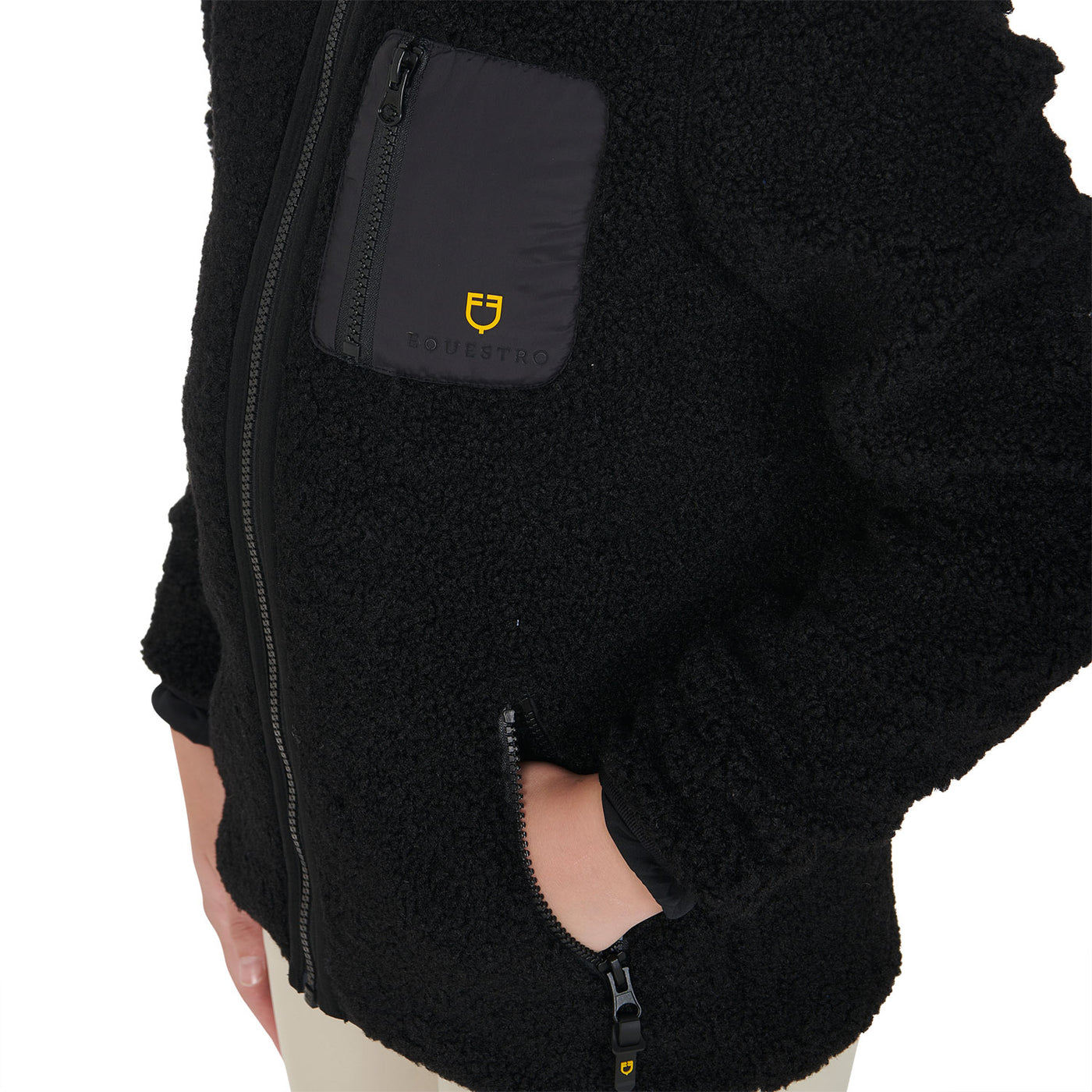 Equestro Junior Teddy Full Zip Jacket