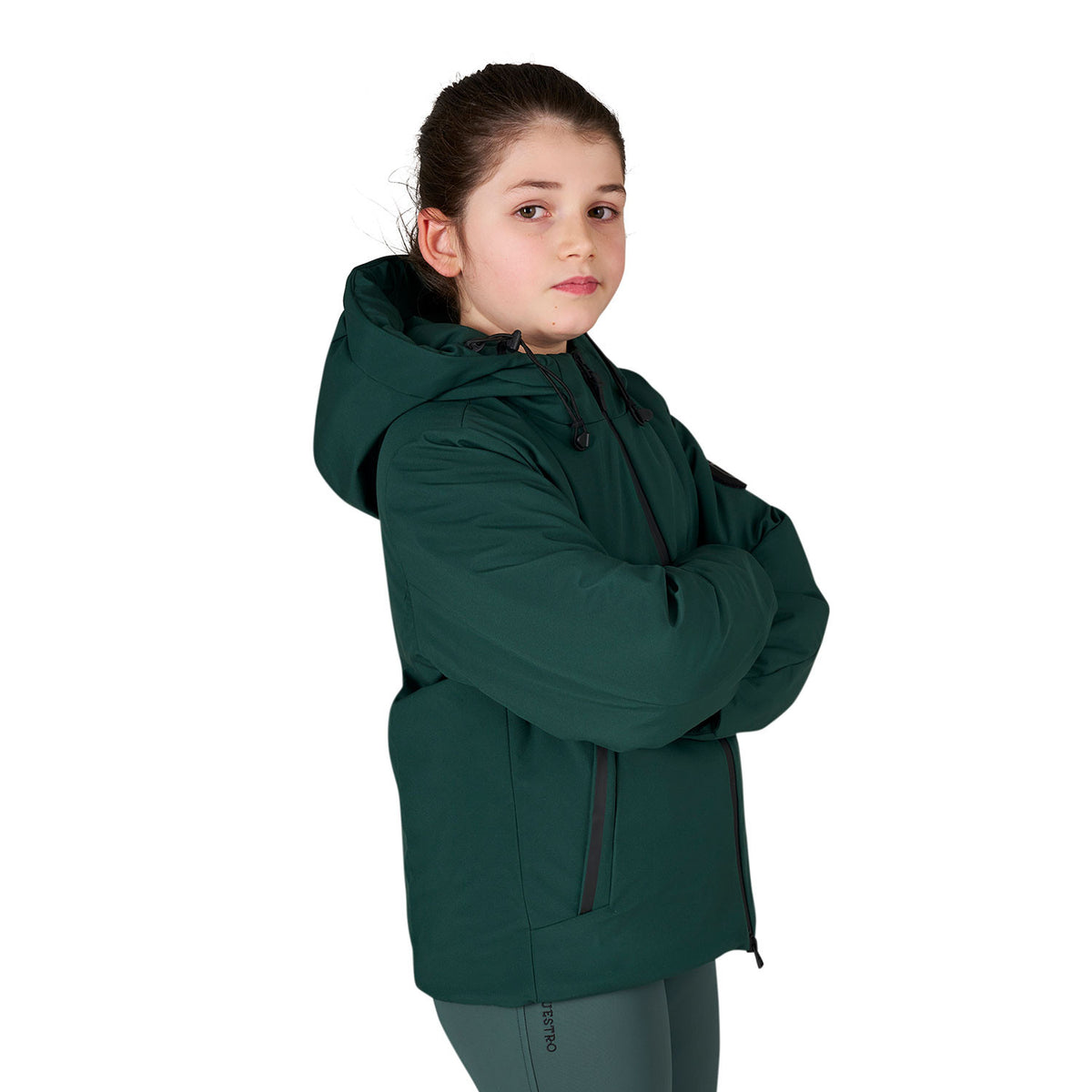Equestro Unisex Kids Waterproof and Windproof Jacket