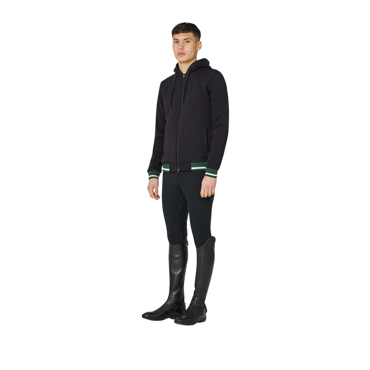 Equestro Men´s Institutional Cotton Fleece Hoodie