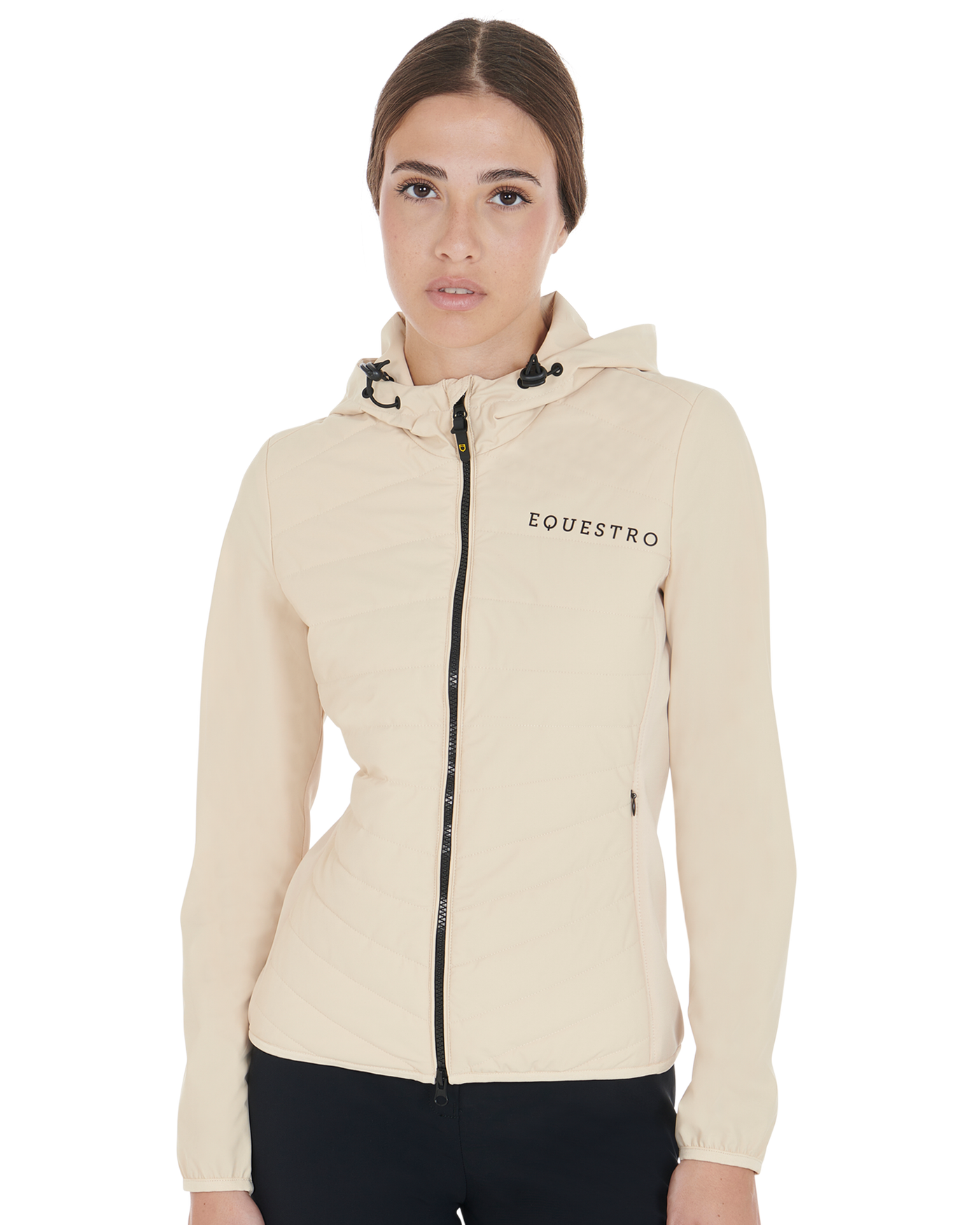 Equestro Woman Technical Down Jacket