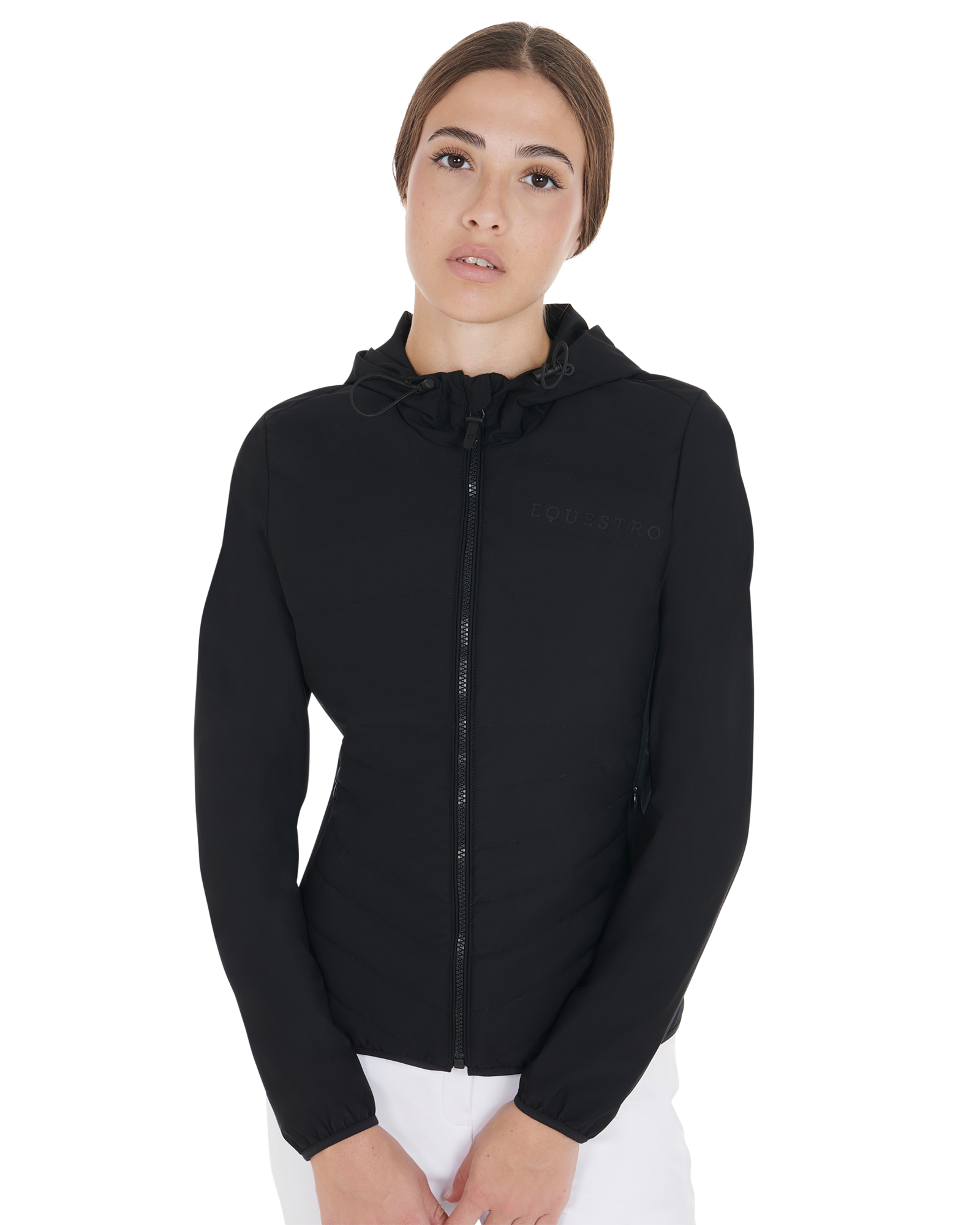 Equestro Woman Technical Down Jacket