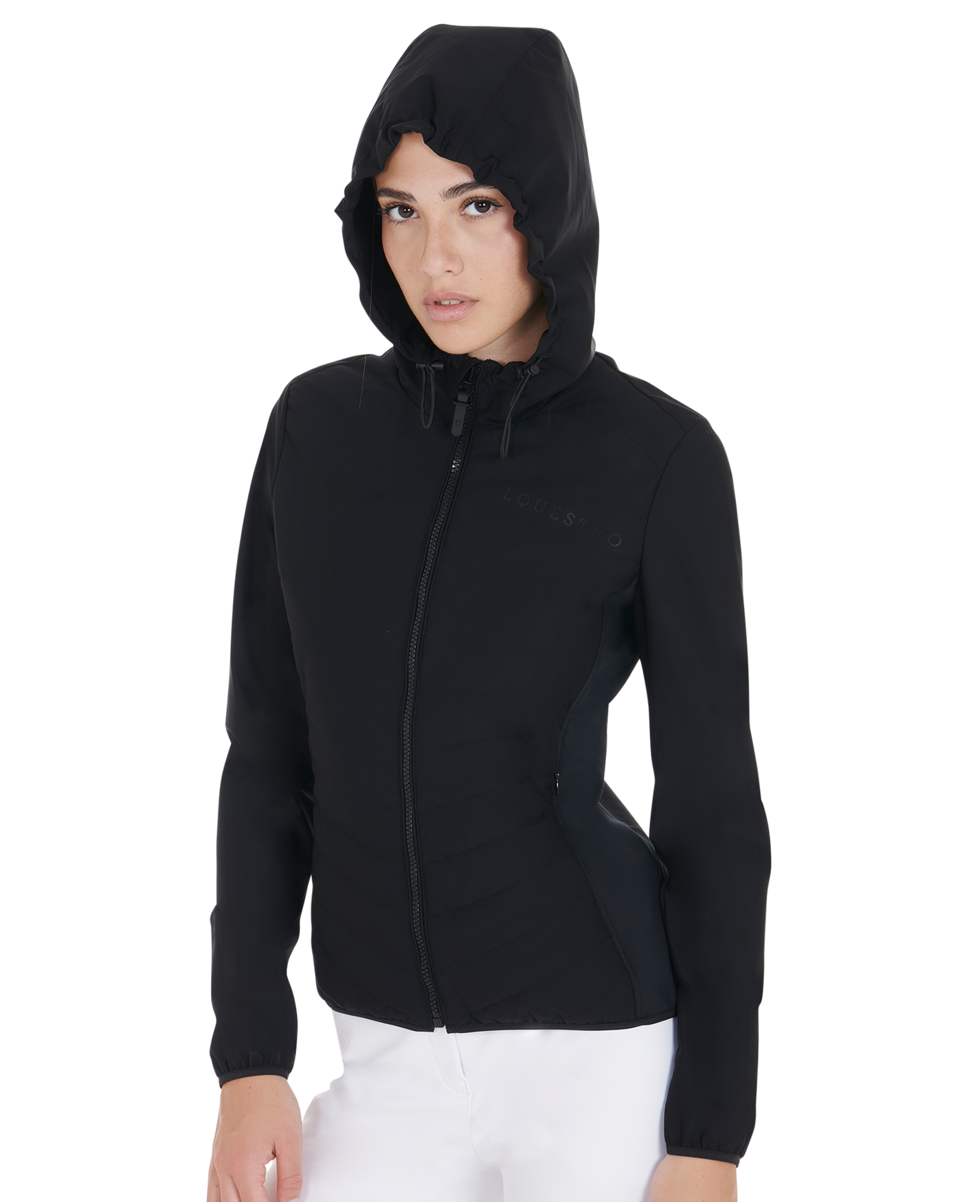 Equestro Woman Technical Down Jacket