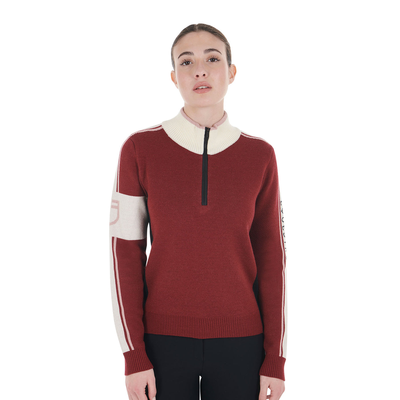 Equestro High Neck Wool Knit - OUTLET