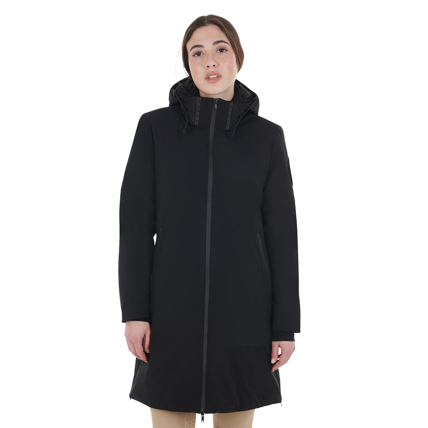 Equestro Basic Long Puffer Jacket