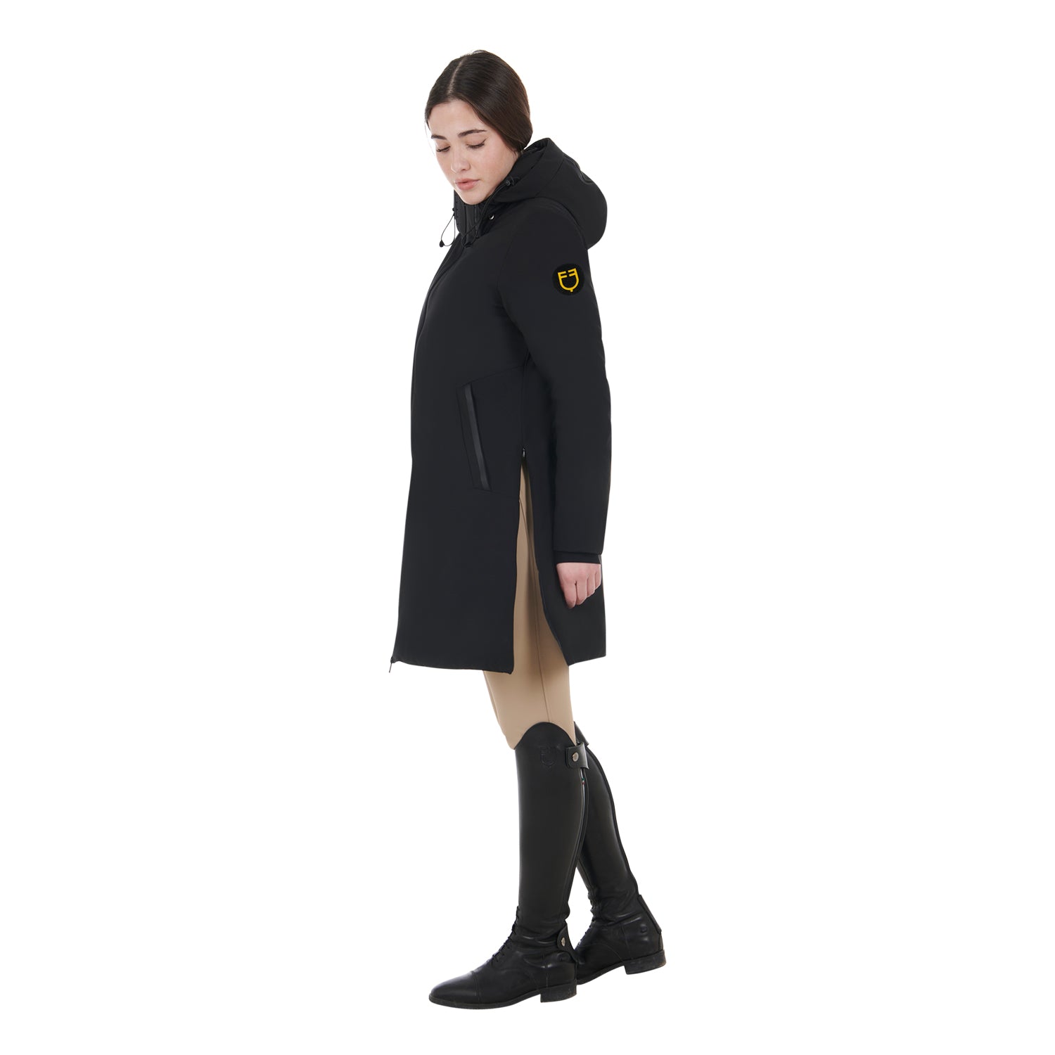 Equestro Basic Long Puffer Jacket - OUTLET