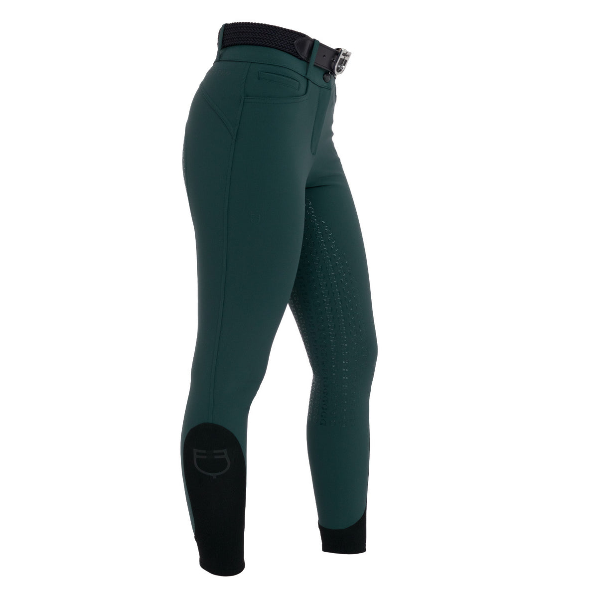 Equestro Women's High Waist Breeches Full Grip