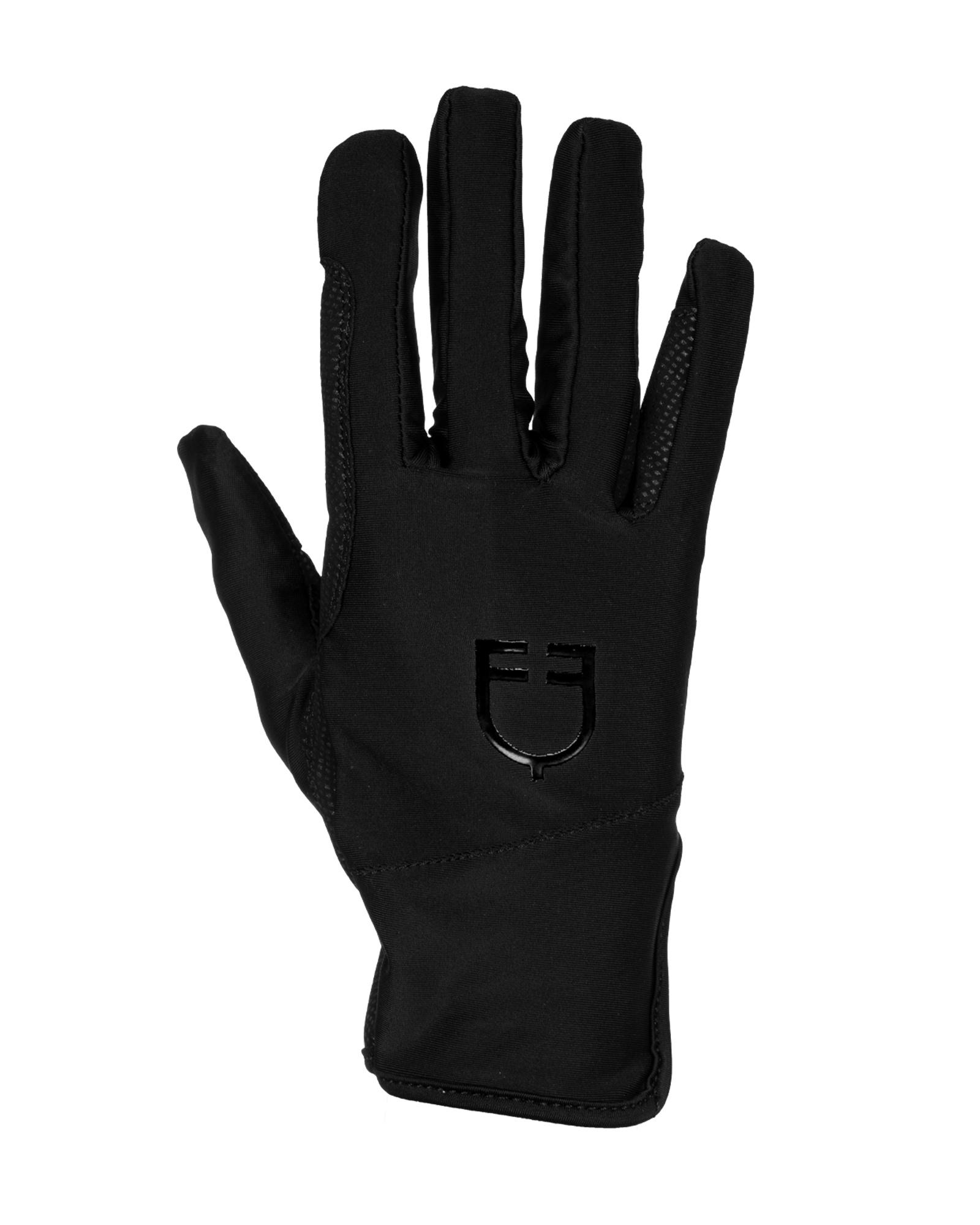 Equestro Women's gloves in special elastane fabric with log